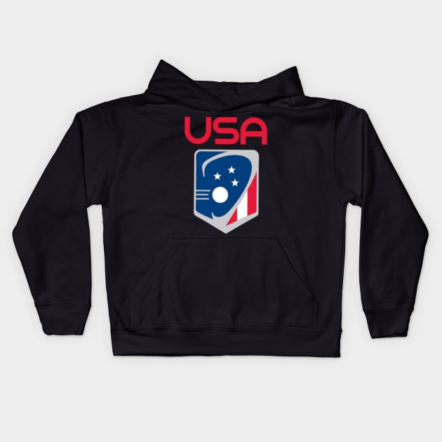 USA Kids Hoodie by uvipatel